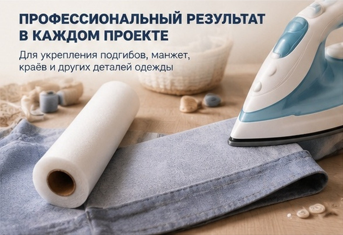 Hem Tape Fusible - Dubbelzijdige fusible interlining zoomtape, strijkbaar hechtmateriaal