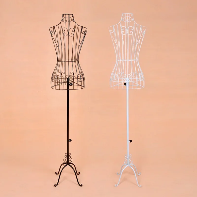 Dress Form Mannequin - IJzeren Torso Bovenlichaam Oefenpop voor Fotografie