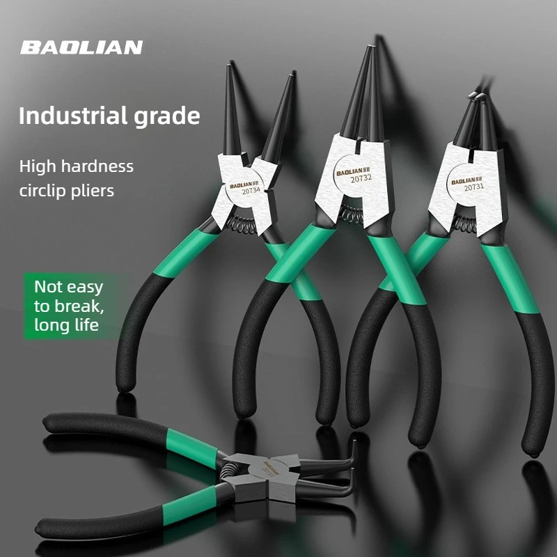 Snap Button Plier - Multifunctionele dubbelzijdige borgringtangset voor binnen- en