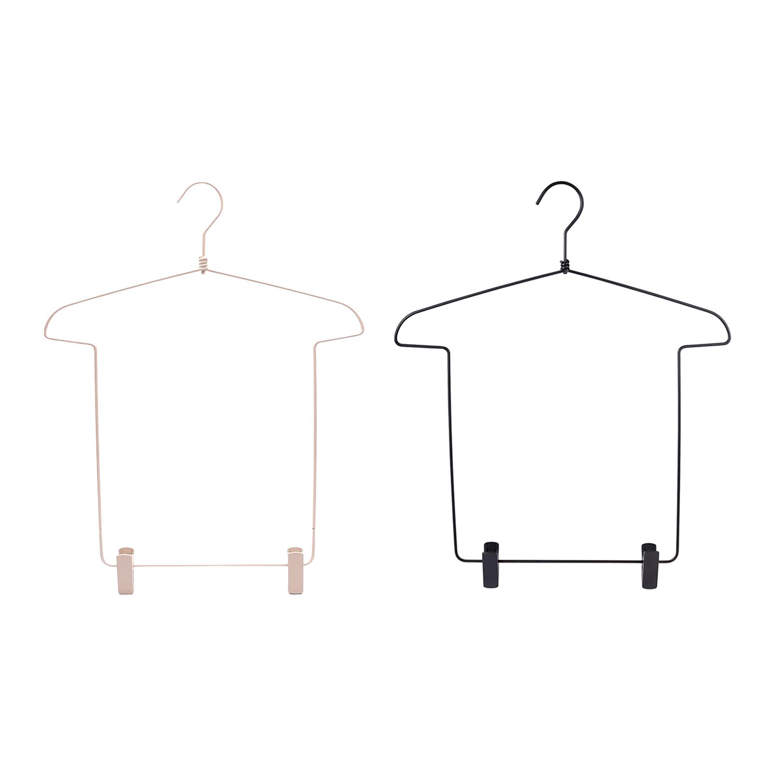 Dress Form Mannequin - Metalen outfits-displayhanger, verstelbare kledingkastorganizer, kledinghouderrek voor