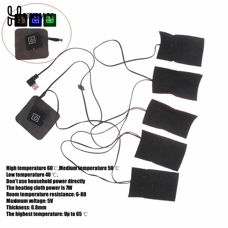 Fabric Softener Sheet - Usb Kleding Heater Pad Met 3