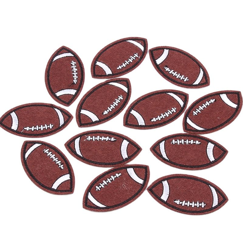Velcro Sew On - 10 stks/partij Ijzer Op voetbal Patches