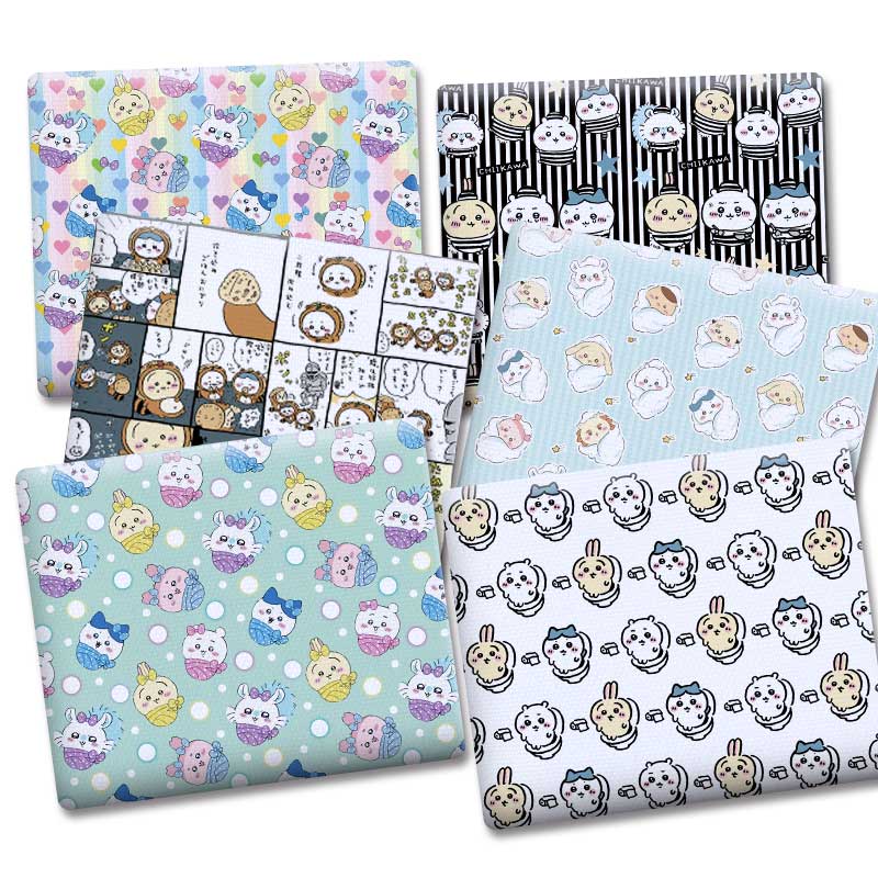 Sewing In Textile - Cartoonstof 140x50CM katoenen stof Patchwork Tissue