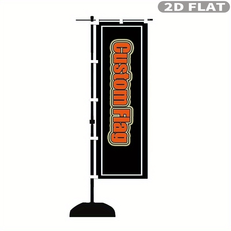 Sewing Custom - 1pc 2D FLAT Custom Nobori-vlag, banner