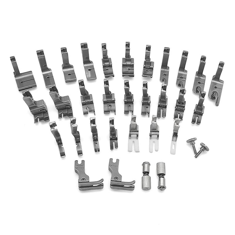 Sewing Expert - A84E-31 PCS Persvoet Set 2 Wisselbare