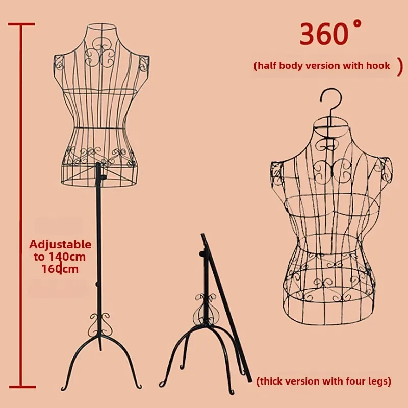 IJzeren Torso Bovenlichaam Oef - Dress Form Mannequin recensie en prijs