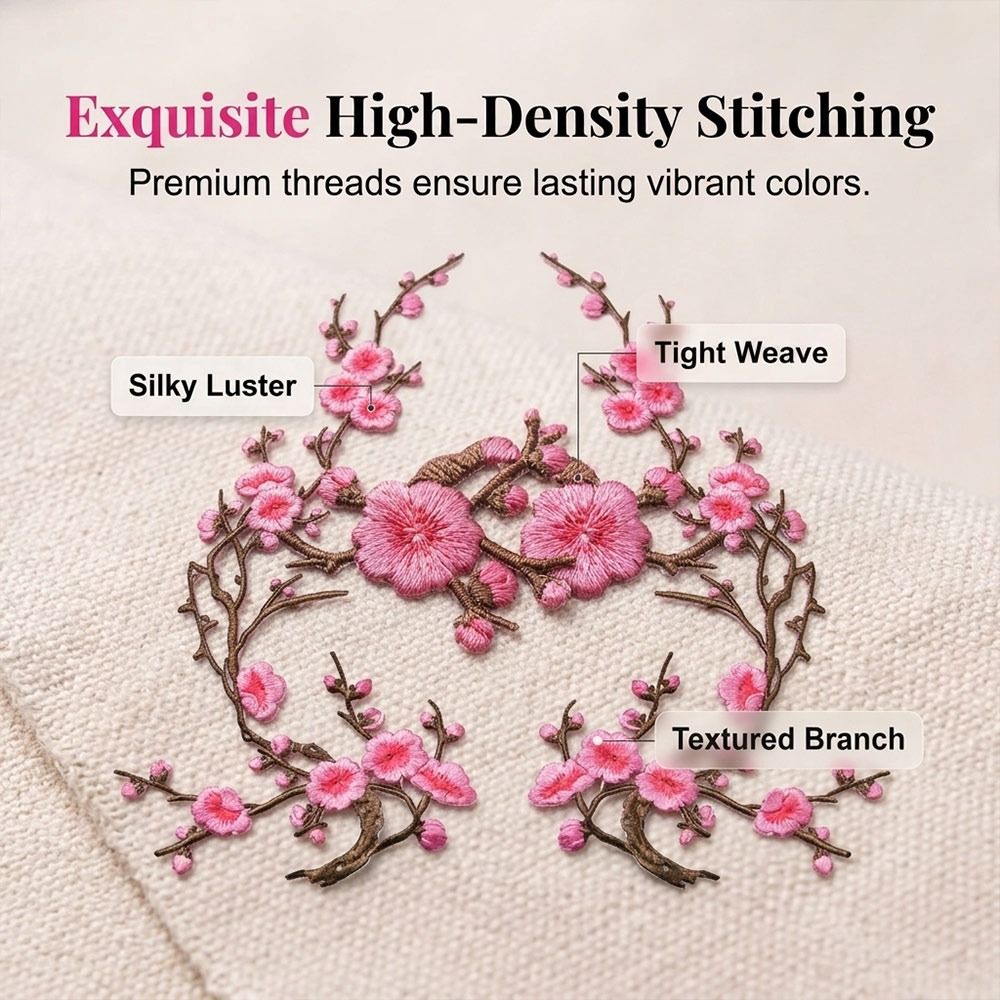 DIY Kersenbloesem Strijkpatche - Sewing In Textile recensie en prijs