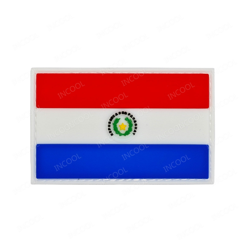 Paraguay vlag geborduurde patc - Velcro Sew On recensie en prijs