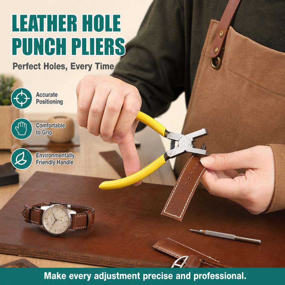 Leren riem gatenpons tang mini - Snap Button Plier recensie en prijs