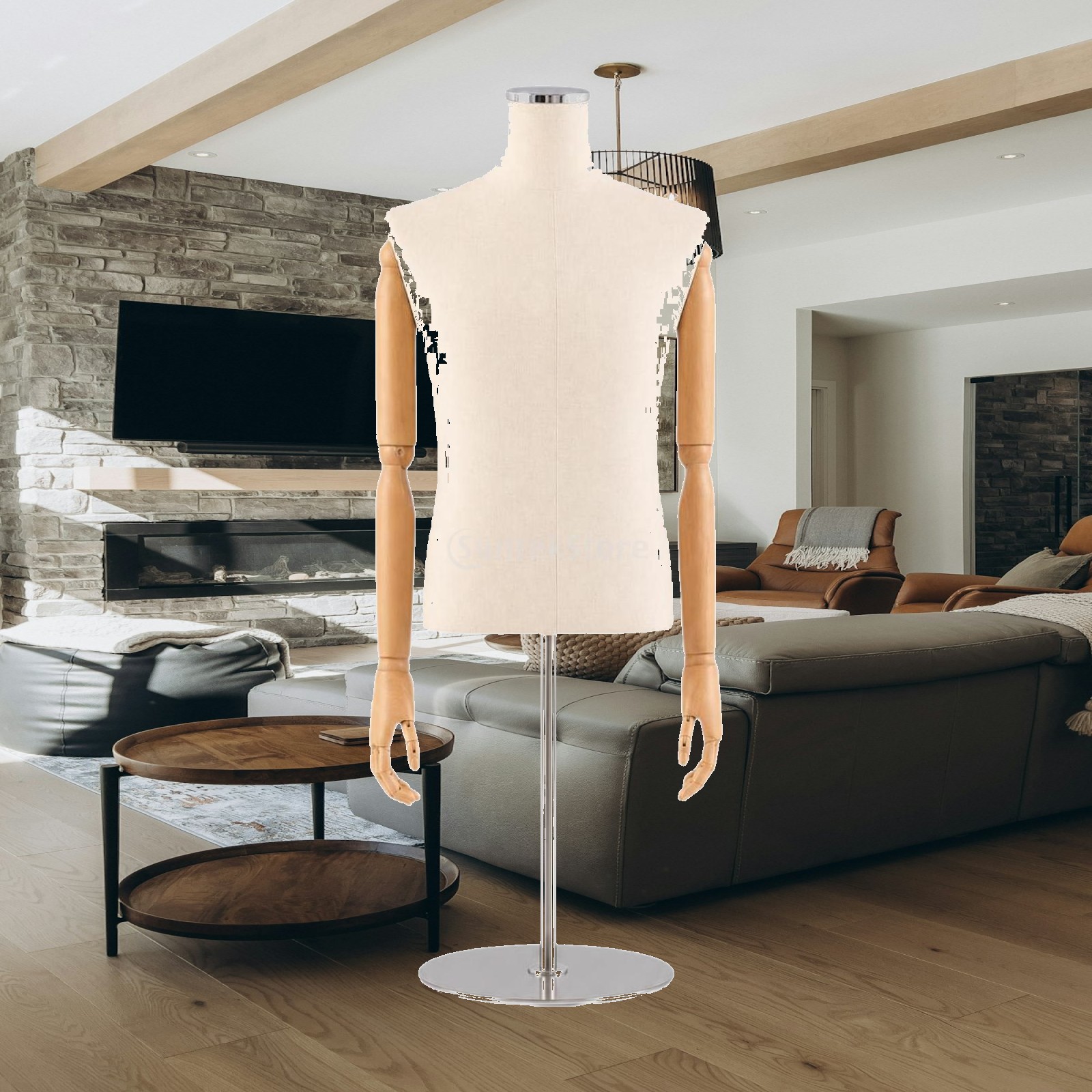 Mannelijke half-body mannequin - Dress Form Mannequin recensie en prijs